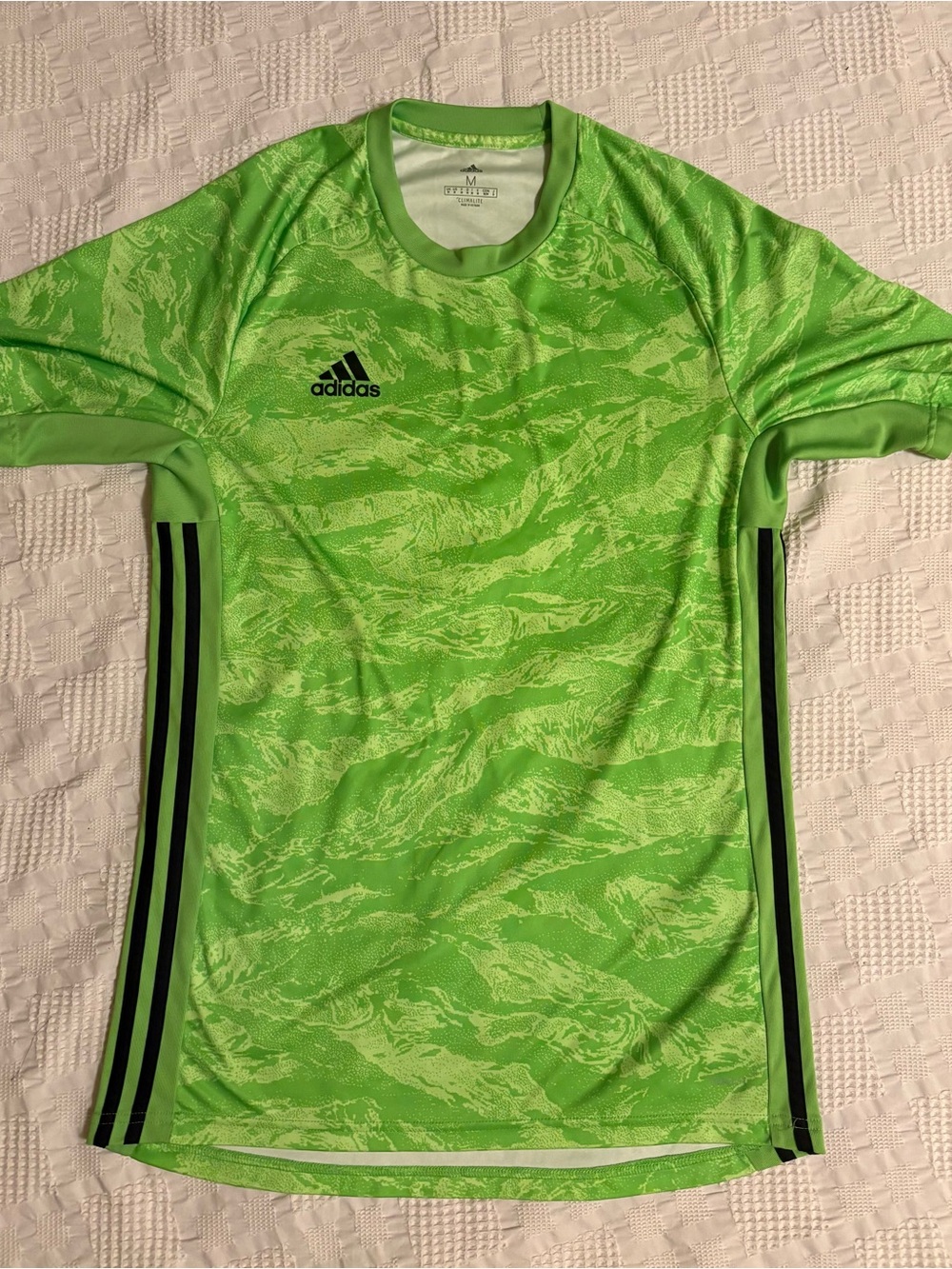 Adidas Men's Green Soccer Jersey size M